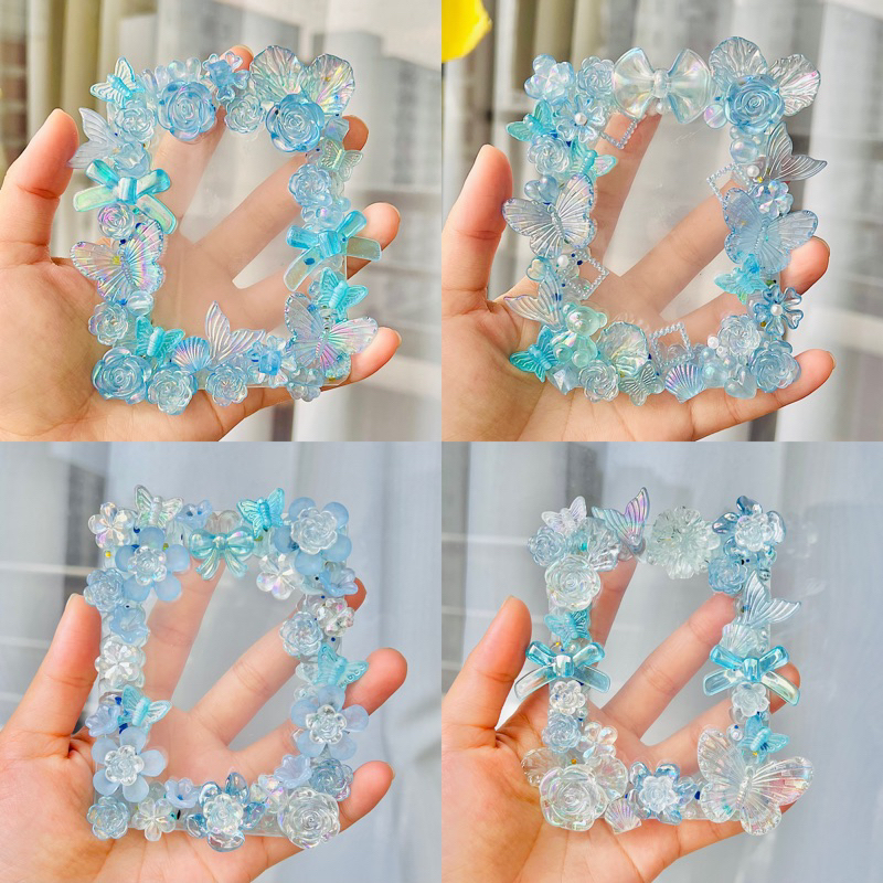 Toploader trang trí sẵn kem thạch