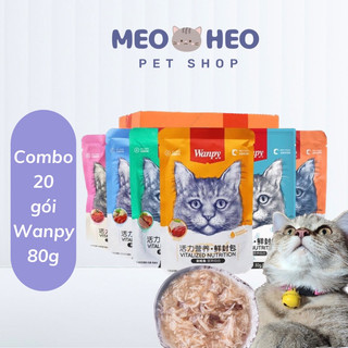 Combo 10-20 gói pate wanpy
