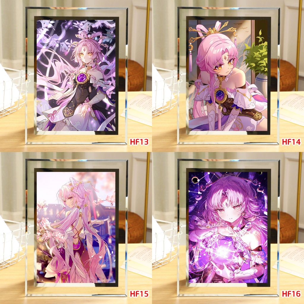 Tranh Kính Để Bàn Honkai: Star Rail