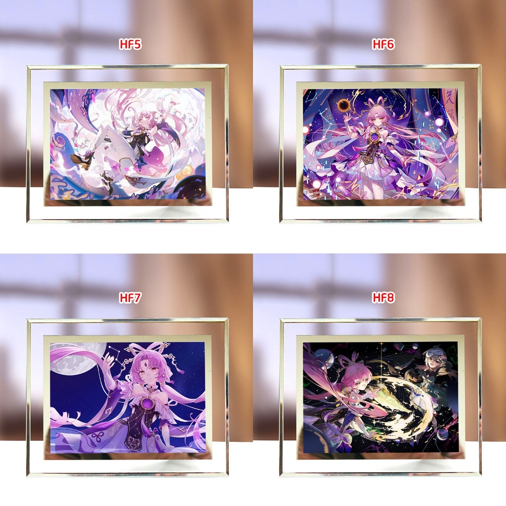 Tranh Kính Để Bàn Honkai: Star Rail