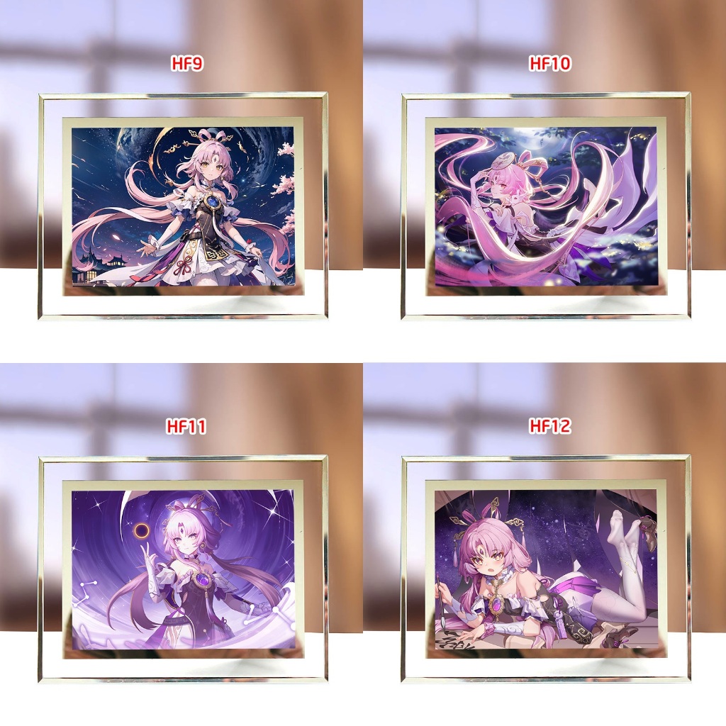 Tranh Kính Để Bàn Honkai: Star Rail