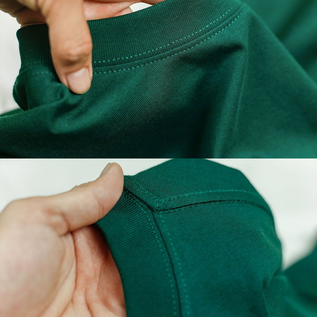 Áo Thun Oversize Tay Lỡ Alva Mẫu Gần Mực Thì Nhậu 10 Màu Trầm Cotton 100%