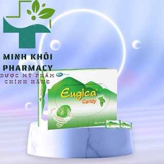 Kẹo ngậm thảo dược hỗ trợ giảm ho, rát họng eugica candy