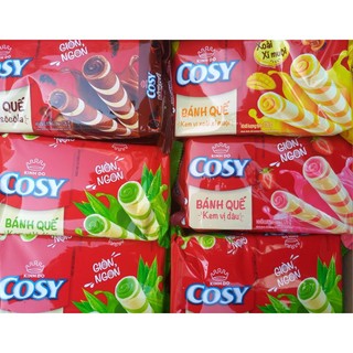 Bánh quế kem cosy gói thập cẩm 117.6gam