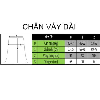 Chân Váy Dài