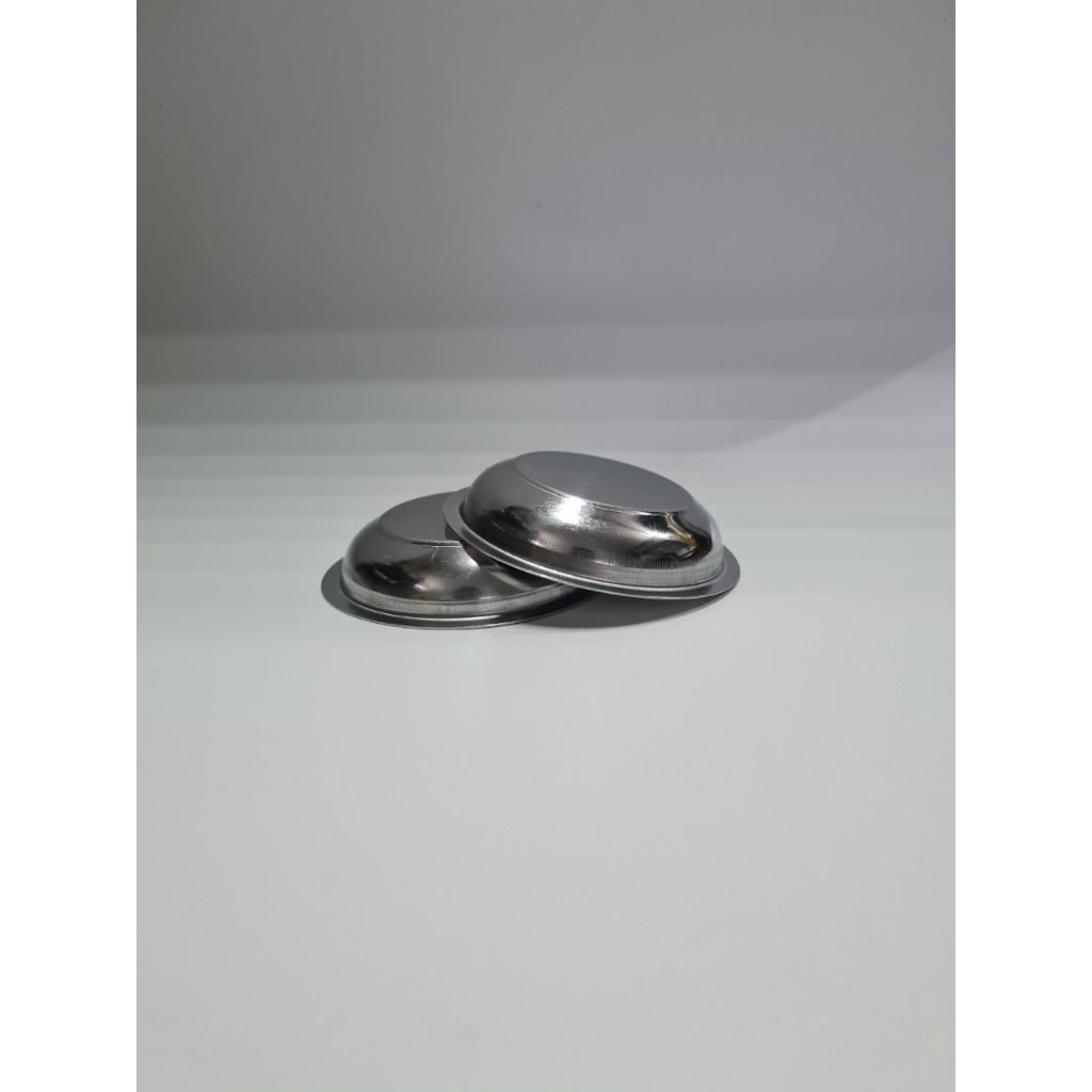 Combo 20 Chén Inox Làm Bánh Bèo Và Nước Chấm Kích Thước: 7,5cm X 1,5cm