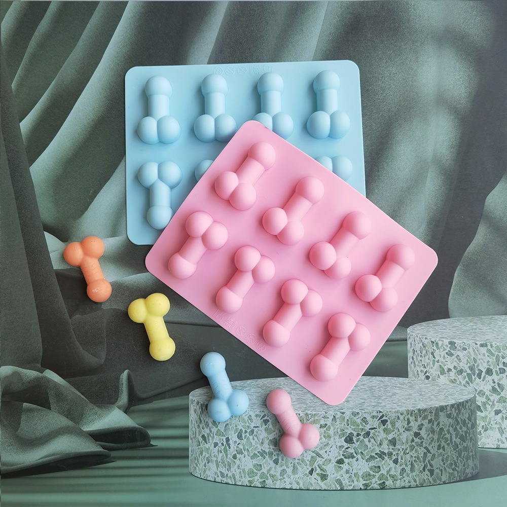 Khuôn silicon khuôn rau câu silicone khuôn làm thạch hình con ciu làm bánh socola pudding dễ thương