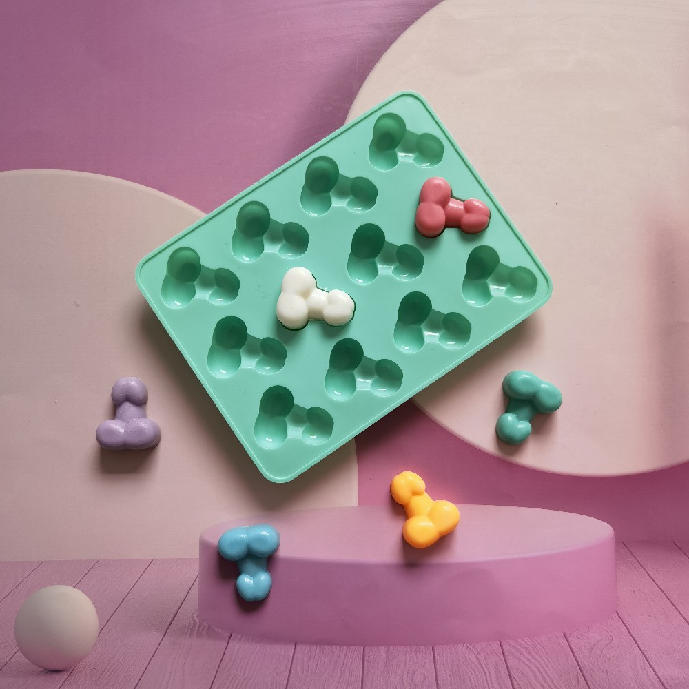 Khuôn silicon khuôn rau câu silicone khuôn làm thạch hình con ciu làm bánh socola pudding dễ thương