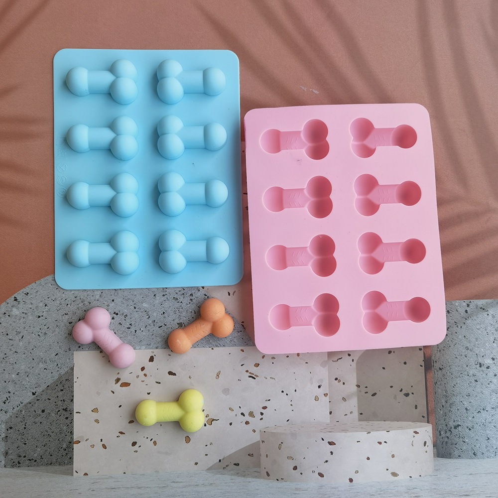 Khuôn silicon khuôn rau câu silicone khuôn làm thạch hình con ciu làm bánh socola pudding dễ thương