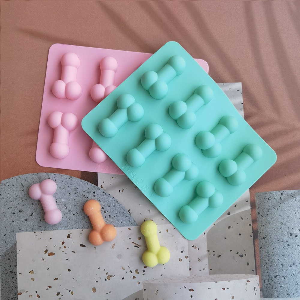 Khuôn silicon khuôn rau câu silicone khuôn làm thạch hình con ciu làm bánh socola pudding dễ thương