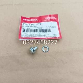 Ốc điều chỉnh đèn pha xe Honda WAVE, FUTURE.... zin