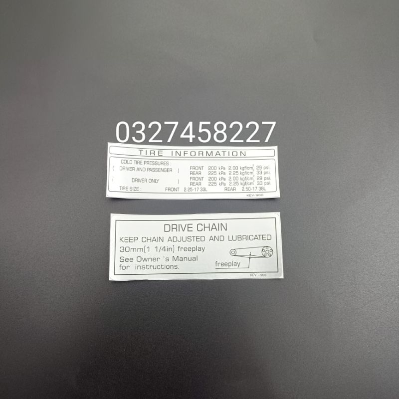 2 tem thông số hộp xích, sên cacte xe DREAM Lùn, WAVE Thái....