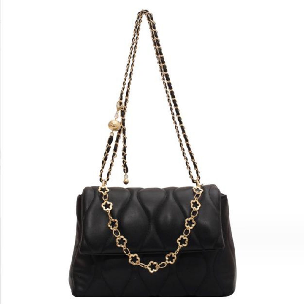 Túi xách đeo vai đeo chéo nữ dáng công sở da mềm thêu thời trang Bag.thanhthu 816