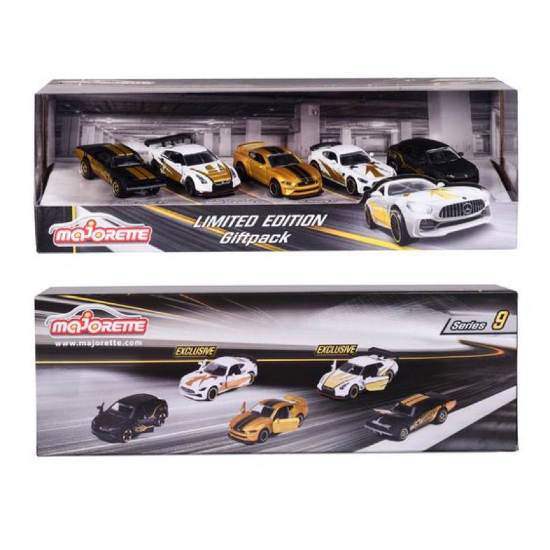 mô hình Giftpack LIMITED EDITION series 9 chính hãng Majorette tỉ lệ 1:64