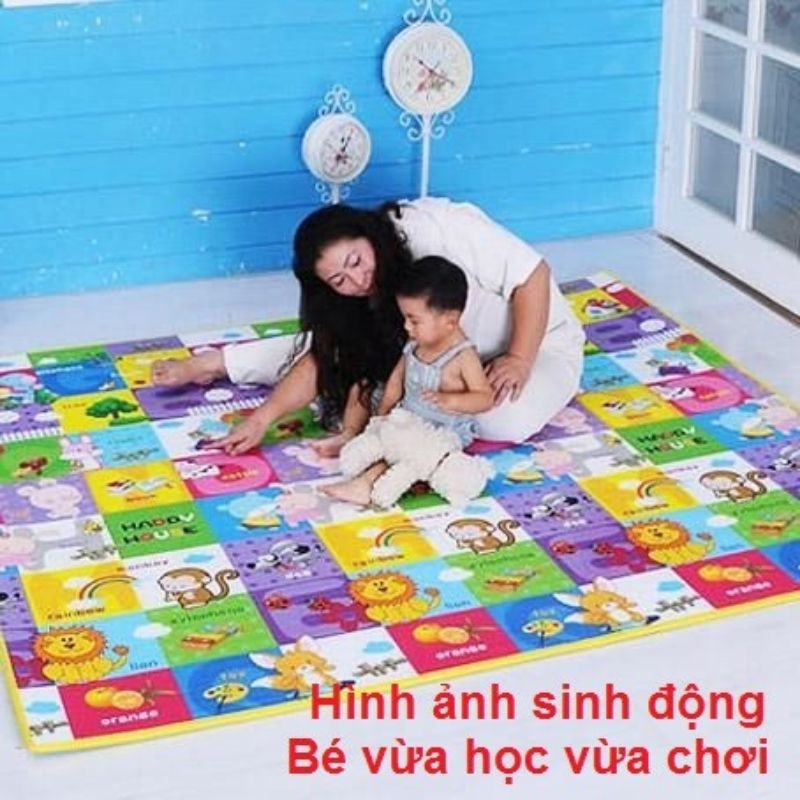 Thảm xốp 2 mặt cho bé