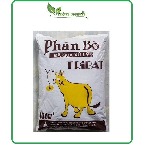 Phân bò khô đã qua xử lý Tribat túi 10dm3