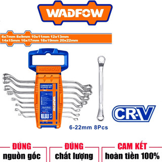 Đồ nghề wadfow bộ 8 cờ lê 2 đầu vòng 6- 22mm wfr3208