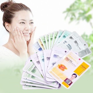 Combo 10 miếng Mặt nạ Dermal Hàn Quốc các loại 23g