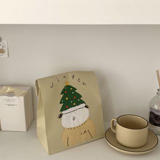 B5-5B Túi giấy Giáng sinh đựng hoa đựng quà noel
