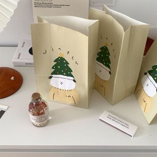 B5-5B Túi giấy Giáng sinh đựng hoa đựng quà noel