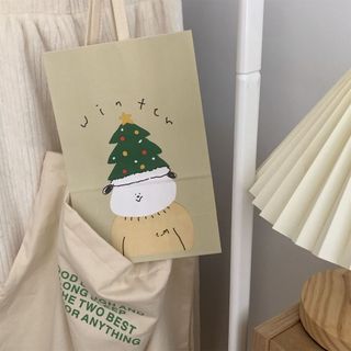 B5-5B Túi giấy Giáng sinh đựng hoa đựng quà noel