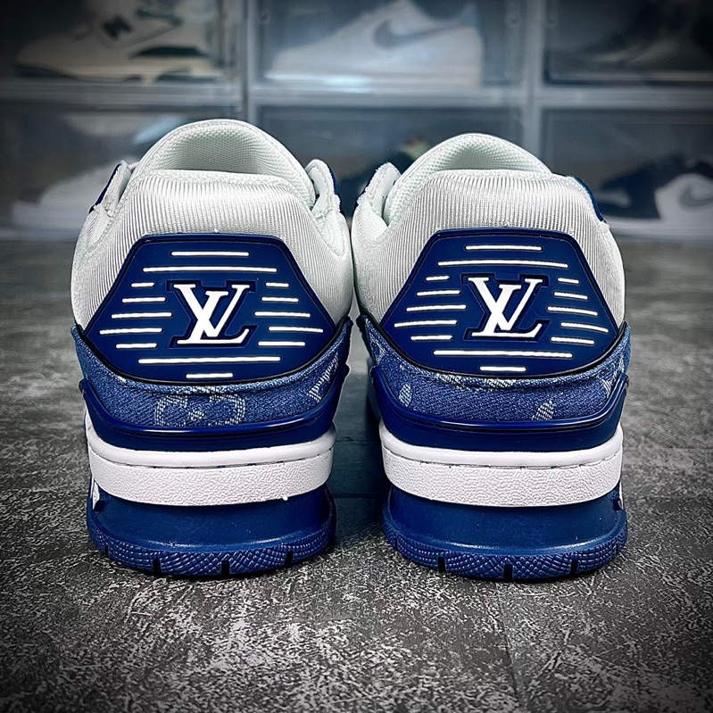 Giày sneaker LV Trainer Xanh Dương