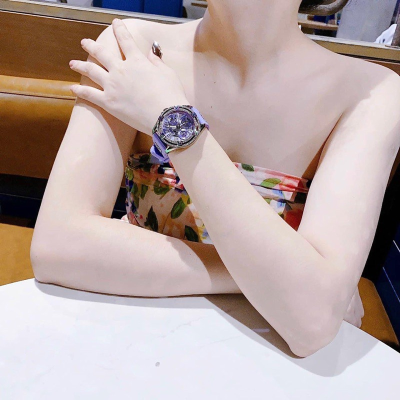 [Authentic) Đồng Hồ Nữ Guess GW0536L5, GW0536 L1, GW0536L3, GW0536L4, GW0536L2 Mặt Tròn Siz 39mm