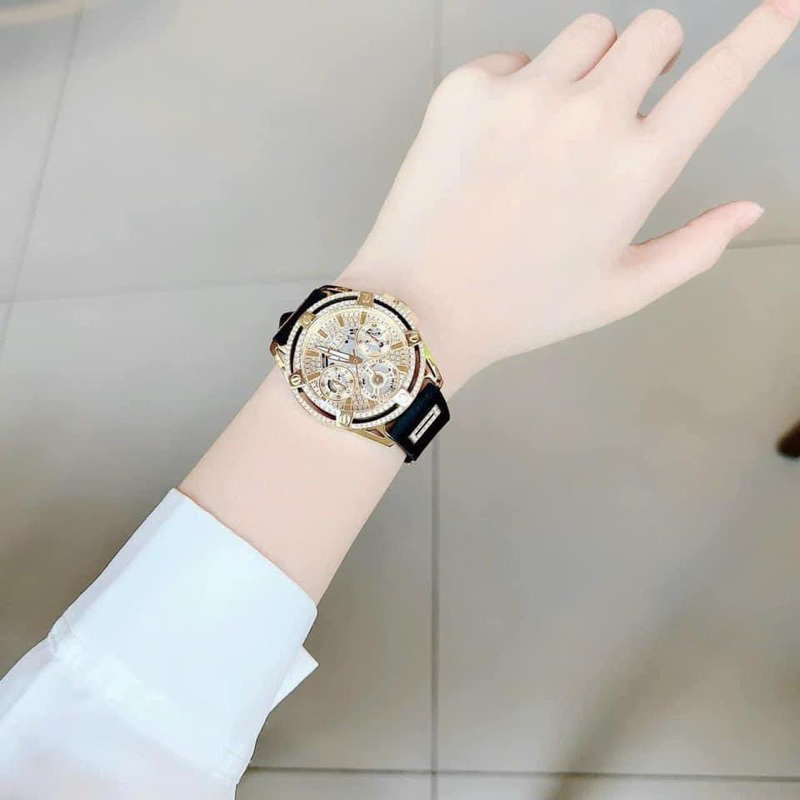 [Authentic) Đồng Hồ Nữ Guess GW0536L5, GW0536 L1, GW0536L3, GW0536L4, GW0536L2 Mặt Tròn Siz 39mm