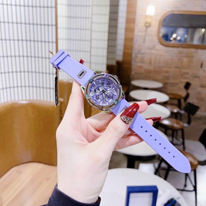 [Authentic) Đồng Hồ Nữ Guess GW0536L5, GW0536 L1, GW0536L3, GW0536L4, GW0536L2 Mặt Tròn Siz 39mm