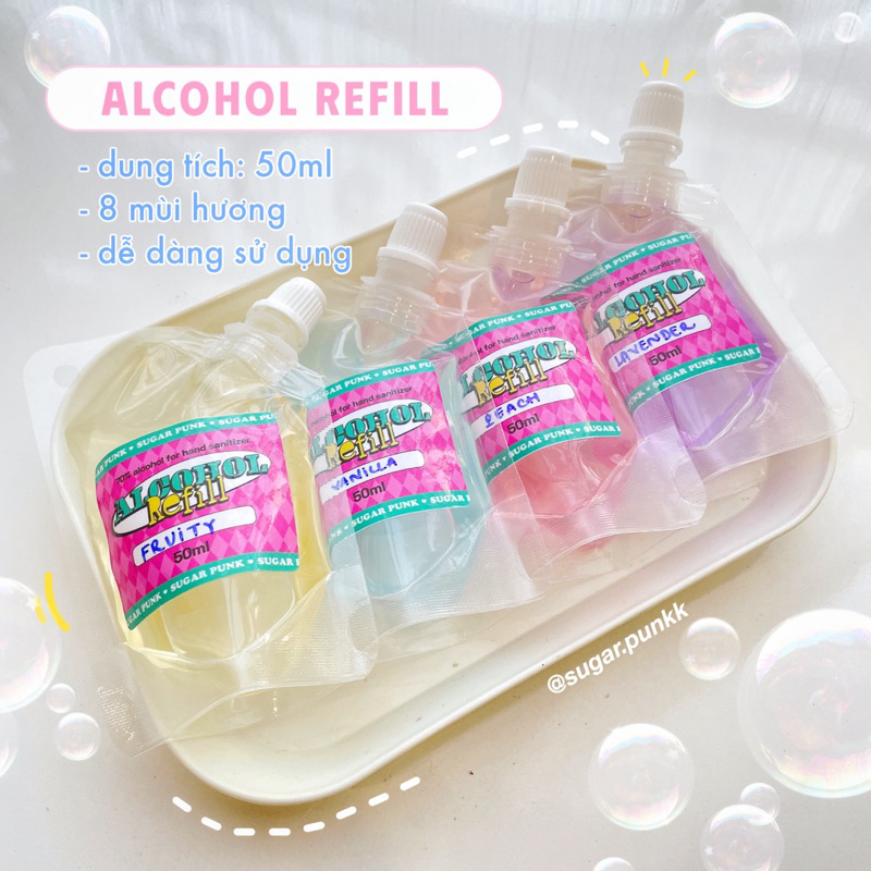 TÚI REFILL NƯỚC RỬA TAY KHÔ // HANDS SANITIZER REFILL