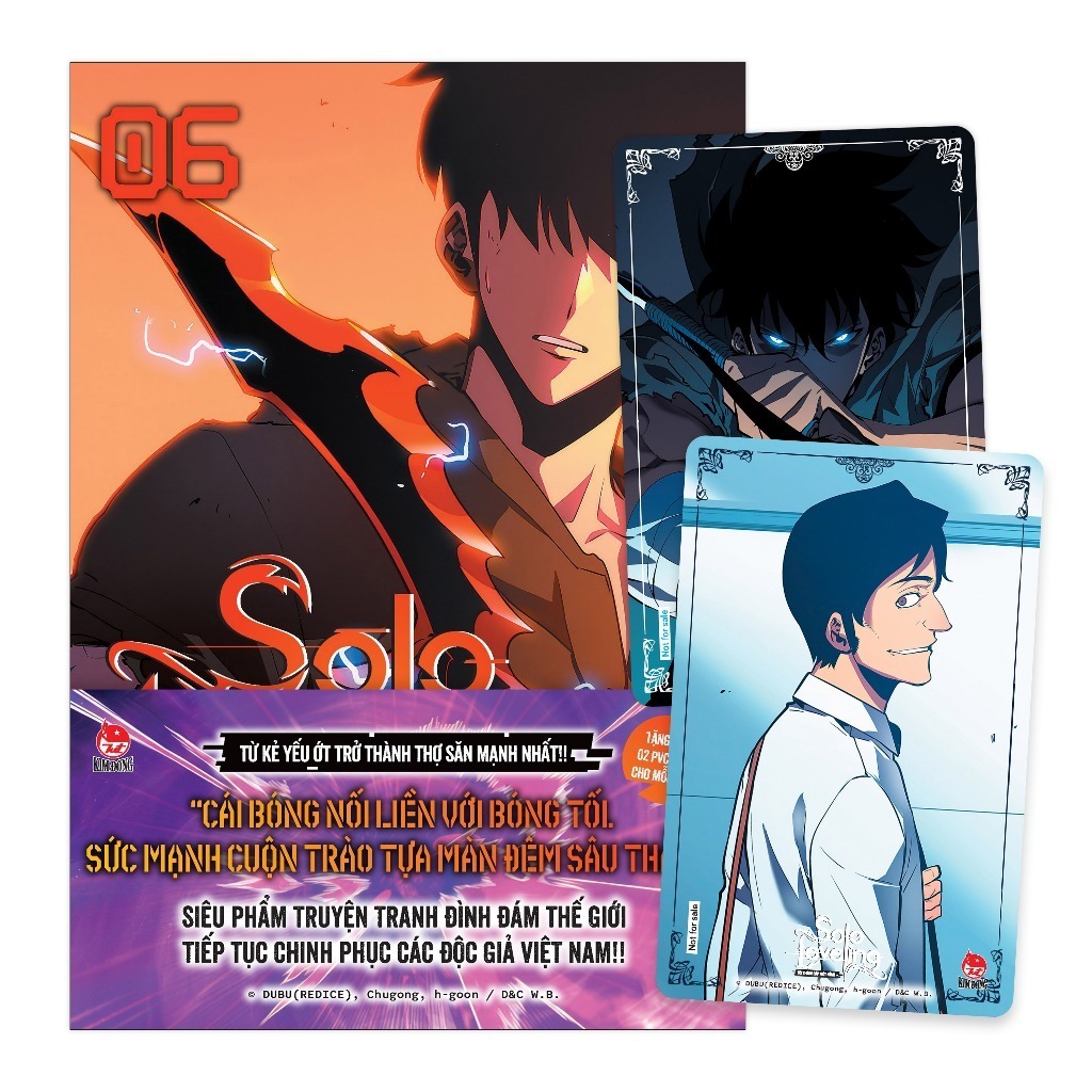 Truyện tranh - Solo Leveling - Tôi thăng cấp một mình - Lẻ các tập 1 2 3 4 5 6 - Poster Phát Hành