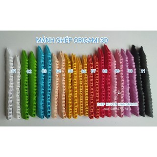 Mảnh ghép origami 3d xếp sẵn