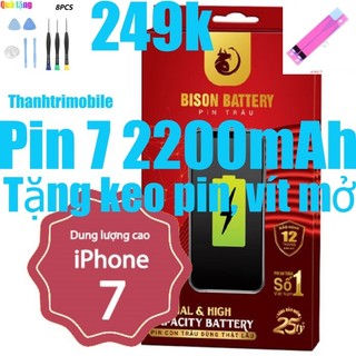 Pin 7 Bison dung lượng cao 2200mAh