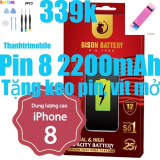 Pin 8 Bison dung lượng cao 2200mAh