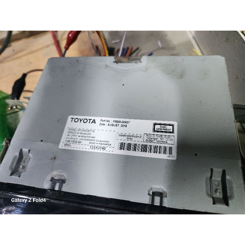 CD 2din Toyota bluetooth