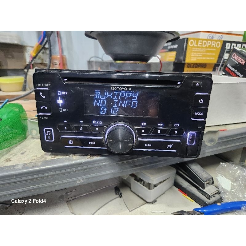 CD 2din Toyota bluetooth