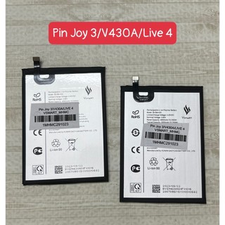 Pin vsmart live 4 joy 3 BVSM430,mới