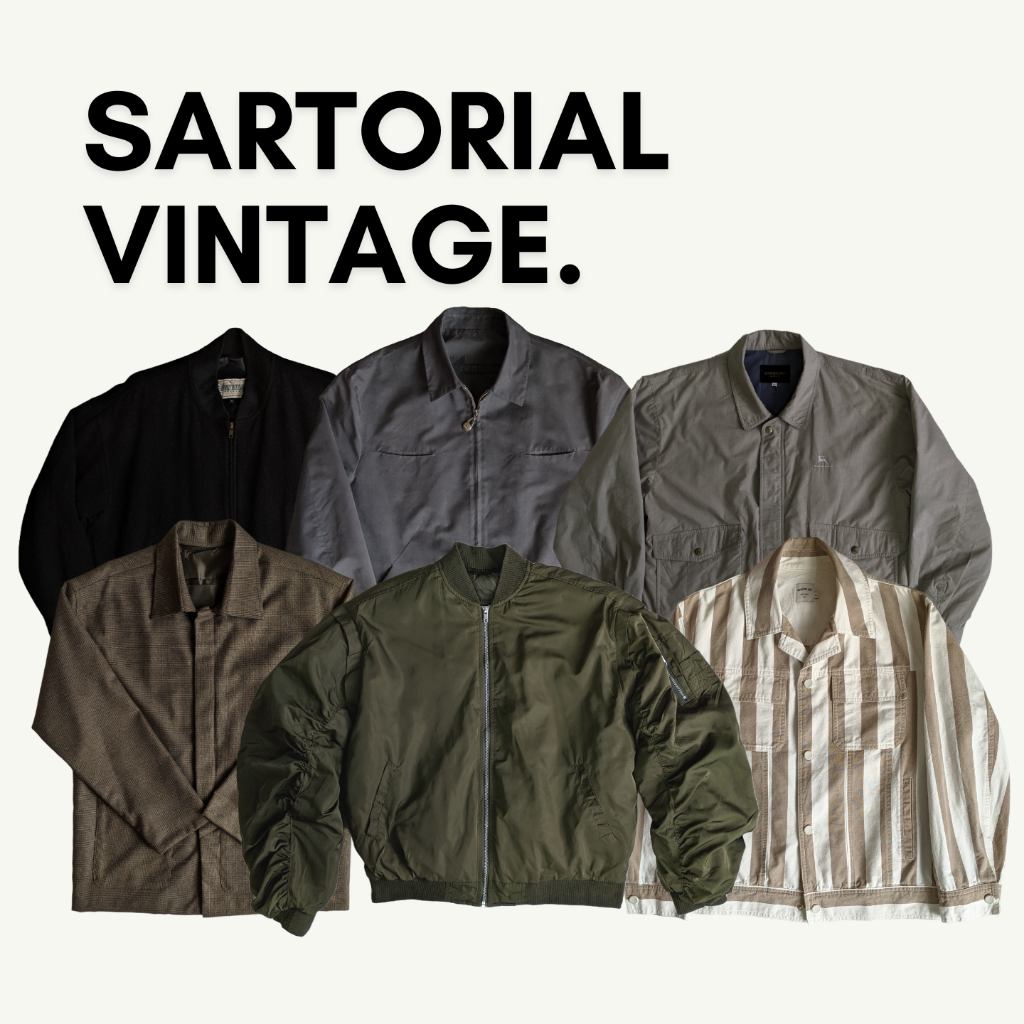 Áo khoác nam Blazer, Denim Jacket, Shirt Jacket si 2hand cao cấp tuyển chọn