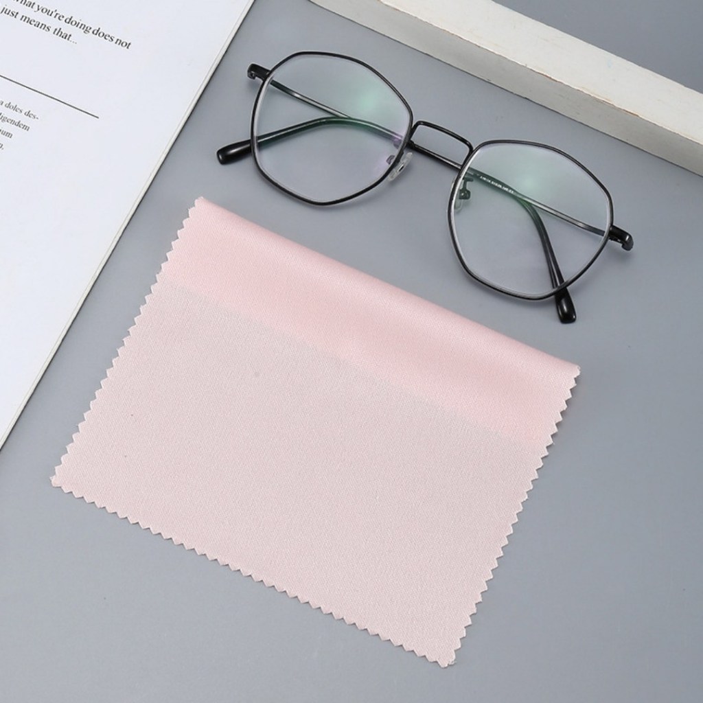 Khăn lau mắt kính chuyên dụng mềm, mịn lau kính lau màn hình điện thoại màu ngẫu nhiên AORI