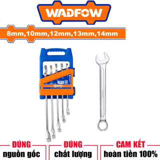 Đồ nghề wadfow bộ 5 cờ lê vòng miệng 8- 14mm wsp1205
