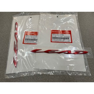 Tem chử Lead Xi Đỏ ( xe 125 Smartkey ) ( 1 miếng )