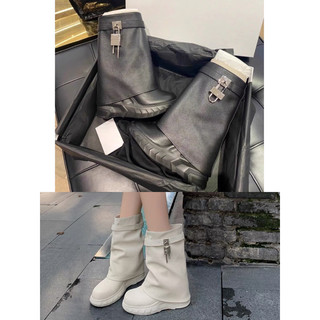 Boot ống trùm đai khoá đế xuồng mai phương bùi