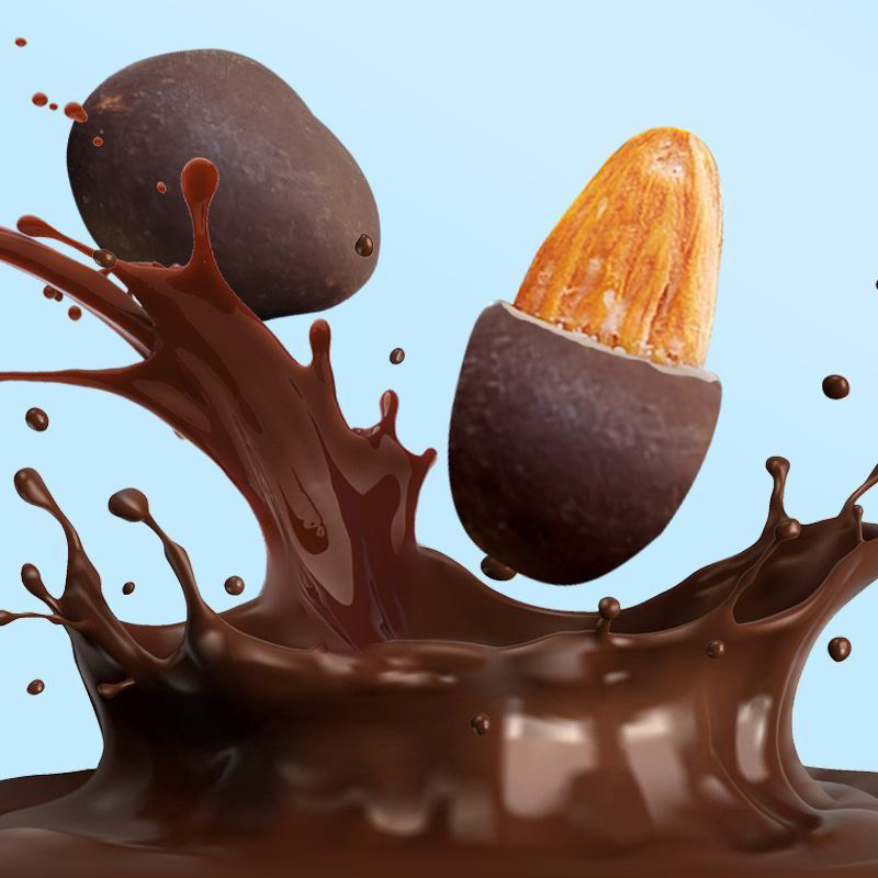 Kẹo dâu tây bọc socola Đài Loan, ăn vặt ngon rẻ TaNo