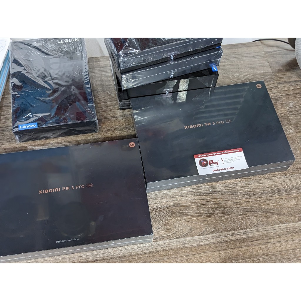 Máy tính bảng Xiaomi MiPad 5 Pro 12.4'' WIFI Mới Nguyên seal Fullbox 6/128GB Snapdragon 870 | Playmobile