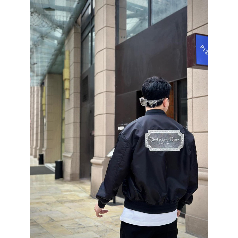 Áo Khoác Bomber - Christian Dior - Di0r Couture Jacket black 2023 basic