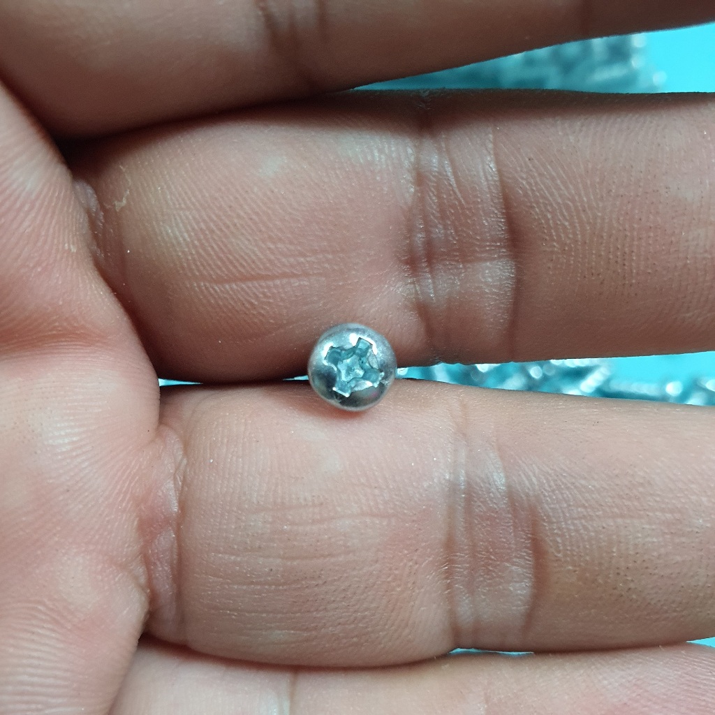 Bịch 1000 con vít gạo đầu tròn 1.3 phân dùng cho cửa nhôm