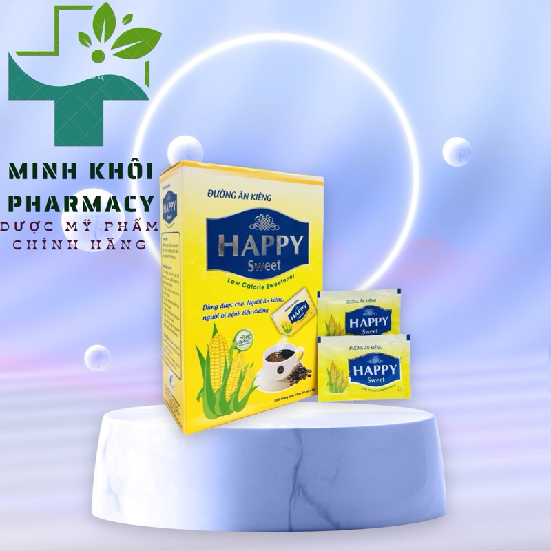 Đường Ăn Kiêng Happy Sweet, đường cho người tiểu đường, eatclean, ăn kiêng giảm cân không calo