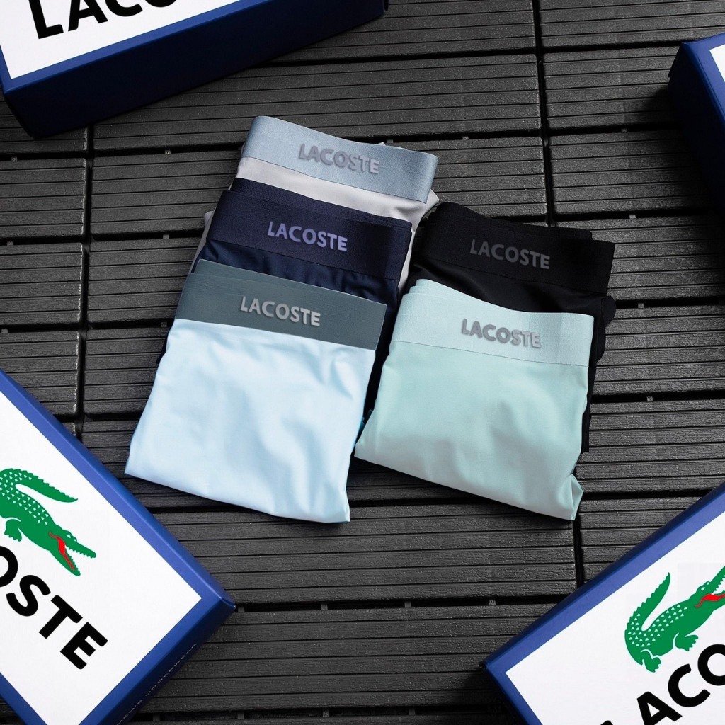 Quần Lót Nam  quần lót boxer nam LA thun lạnh thoáng khí co giãn 4 chiều set 5 màu