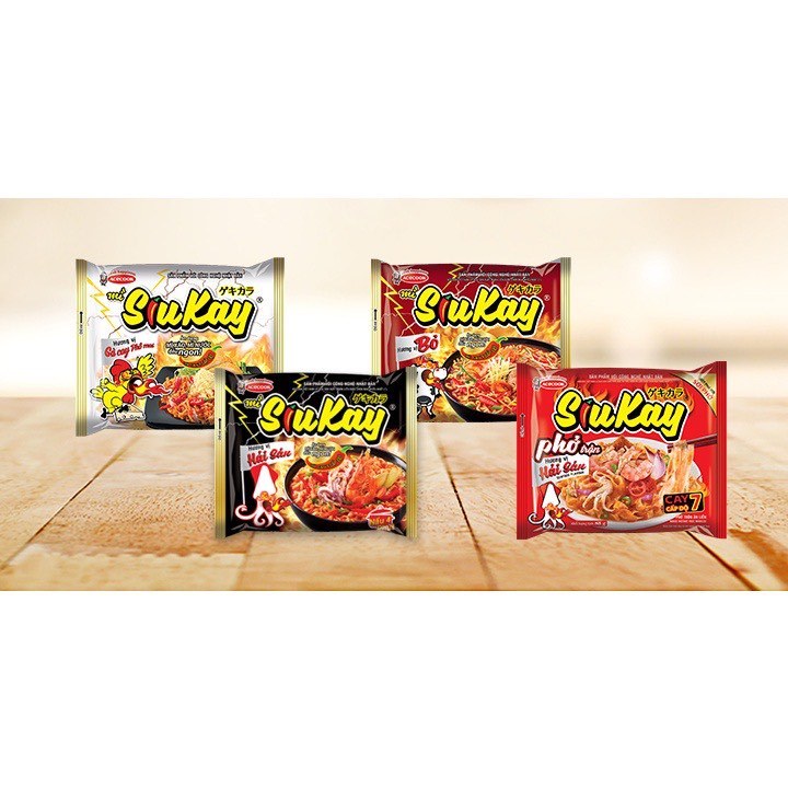 Combo 5 Gói Mì SiuKay Hàng Chuẩn Chính Hãng