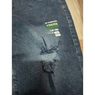 Quần short jean thun bé trai size cồ